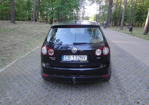 Volkswagen Golf Plus cena 13500 przebieg: 222000, rok produkcji 2006 z Trzcianka małe 29